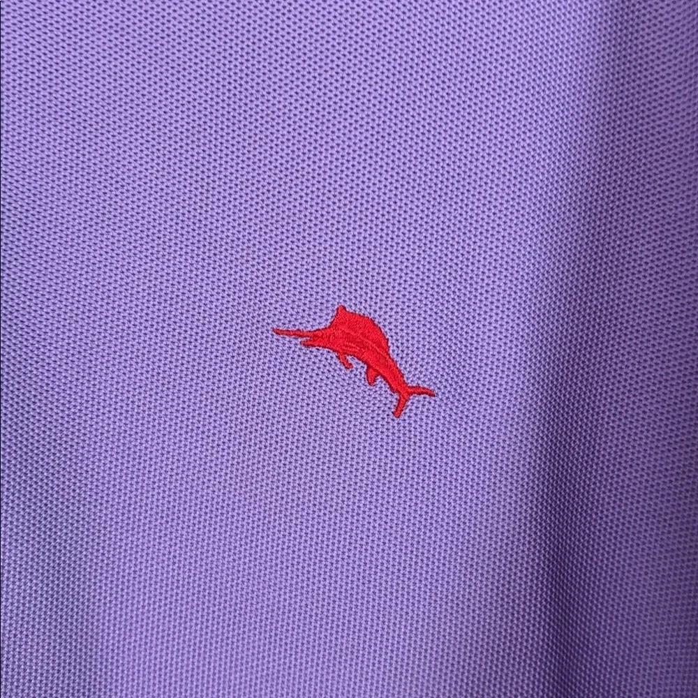 Tommy Bahama Men’s Emfielder IslandZone Polo Purple XXL - Picture 2 of 5
